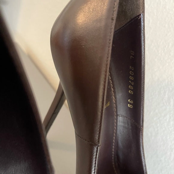 YSL Tribtoo Leather Platform Pumps - Picture 3 of 14